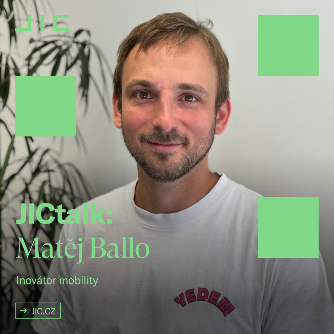 JICtalk: Matěj Ballo - Inovátor mobility