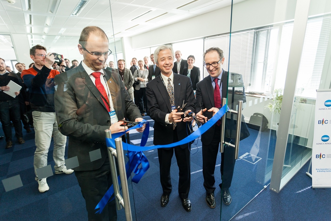 Konica Minolta otevřela v Brně první inovační centrum ve střední Evropě