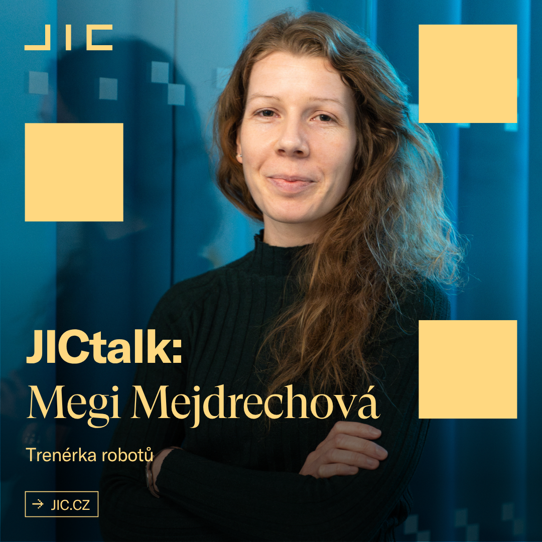 JICtalk: Megi Mejdrechová - Trenérka robotů 